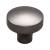 Top Knobs TK902AG Lynwood 1 1/2" Zinc Alloy Mushroom Shaped Kinney Cabinet Knob in Ash Gray