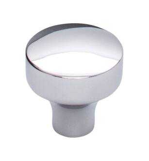 Top Knobs TK900PC Lynwood 1 1/8" Zinc Alloy Mushroom Shaped Kinney Cabinet Knob in Polished Chrome