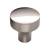 Top Knobs TK900BSN Lynwood 1 1/8" Zinc Alloy Mushroom Shaped Kinney Cabinet Knob in Brushed Satin Nickel