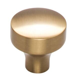 Top Knobs TK900HB Lynwood 1 1/8" Zinc Alloy Mushroom Shaped Kinney Cabinet Knob in Honey Bronze