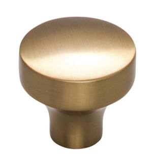 Top Knobs TK901HB Lynwood 1 1/4" Zinc Alloy Mushroom Shaped Kinney Cabinet Knob in Honey Bronze