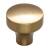 Top Knobs TK901HB Lynwood 1 1/4" Zinc Alloy Mushroom Shaped Kinney Cabinet Knob in Honey Bronze