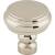 Top Knobs TK880PN Devon 1 1/4" Zinc Alloy Mushroom Shaped Brixton Rimmed Cabinet Knob in Polished Nickel