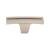 Top Knobs TK87BSN Sanctuary 2 5/8" Zinc Alloy Bar Shaped Flared Cabinet Knob in Brushed Satin Nickel