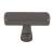 Top Knobs TK851AG Devon 1 7/8" Zinc Alloy Rectangle Shaped Kingsbridge Cabinet Knob in Ash Gray