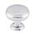 Top Knobs TK832PC Serene 1 3/8" Zinc Alloy Mushroom Shaped Eden Large Cabinet Knob in Polished Chrome