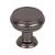 Top Knobs TK831AG Serene 1 1/4" Zinc Alloy Mushroom Shaped Eden Medium Cabinet Knob in Ash Gray