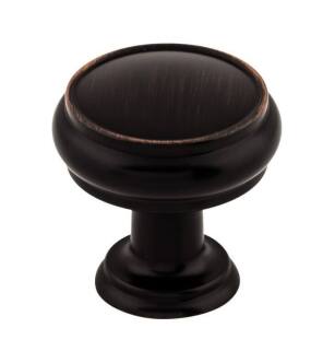 Top Knobs TK831TB Serene 1 1/4" Zinc Alloy Mushroom Shaped Eden Medium Cabinet Knob in Tuscan Bronze
