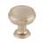 Top Knobs TK831BSN Serene 1 1/4" Zinc Alloy Mushroom Shaped Eden Medium Cabinet Knob in Brushed Satin Nickel