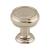 Top Knobs TK830PN Serene 1" Zinc Alloy Mushroom Shaped Eden Small Cabinet Knob in Polished Nickel