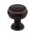 Top Knobs TK830TB Serene 1" Zinc Alloy Mushroom Shaped Eden Small Cabinet Knob in Tuscan Bronze