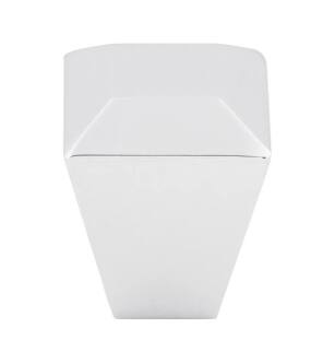 Top Knobs TK811PC Serene 1" Zinc Alloy Square Shaped Juliet Cabinet Knob in Polished Chrome