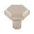 Top Knobs TK792BSN Serene 1 1/4" Zinc Alloy Geometric Shaped Lydia Cabinet Knob in Brushed Satin Nickel