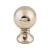 Top Knobs TK801PN Serene 1" Zinc Alloy Round Shaped Kara Cabinet Knob in Polished Nickel