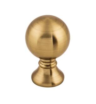Top Knobs TK801HB Serene 1" Zinc Alloy Round Shaped Kara Cabinet Knob in Honey Bronze