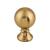 Top Knobs TK801HB Serene 1" Zinc Alloy Round Shaped Kara Cabinet Knob in Honey Bronze