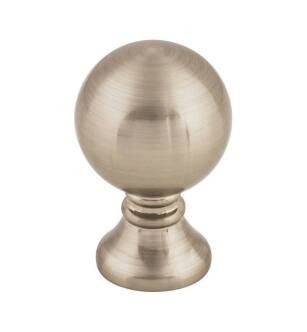 Top Knobs TK801BSN Serene 1" Zinc Alloy Round Shaped Kara Cabinet Knob in Brushed Satin Nickel