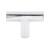 Top Knobs TK790PC Serene 1 3/4" Zinc Alloy T-Handle Shaped Lydia T Shape Cabinet Knob in Polished Chrome