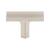 Top Knobs TK790BSN Serene 1 3/4" Zinc Alloy T-Handle Shaped Lydia T Shape Cabinet Knob in Brushed Satin Nickel