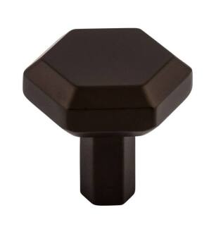 Top Knobs TK791ORB Serene 1 1/8" Zinc Alloy Geometric Shaped Lydia Cabinet Knob in Oil Rubbed Bronze