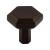 Top Knobs TK791ORB Serene 1 1/8" Zinc Alloy Geometric Shaped Lydia Cabinet Knob in Oil Rubbed Bronze