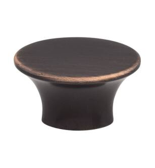 Top Knobs TK781TB Barrington 1 1/2" Zinc Alloy Oval Shaped Edgewater Cabinet Knob in Tuscan Bronze