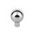 Top Knobs TK762PC Barrington 1 1/8" Zinc Alloy Round Shaped Brookline Cabinet Knob in Polished Chrome