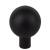 Top Knobs TK762BLK Barrington 1 1/8" Zinc Alloy Round Shaped Brookline Cabinet Knob in Flat Black