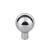 Top Knobs TK761PC Barrington 1 1/8" Zinc Alloy Round Shaped Brookline Cabinet Knob in Polished Chrome