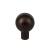 Top Knobs TK760ORB Barrington 7/8" Zinc Alloy Round Shaped Brookline Cabinet Knob in Oil Rubbed Bronze