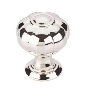 Top Knobs TK691PN Devon 1 1/2" Zinc Alloy Round Shaped Allington Cabinet Knob in Polished Nickel