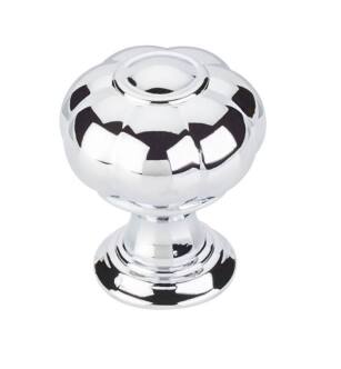 Top Knobs TK691PC Devon 1 1/2" Zinc Alloy Round Shaped Allington Cabinet Knob in Polished Chrome