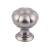 Top Knobs TK691AG Devon 1 1/2" Zinc Alloy Round Shaped Allington Cabinet Knob in Ash Gray