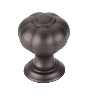 Top Knobs TK690SAB Devon 1 1/4" Zinc Alloy Round Shaped Allington Cabinet Knob in Sable