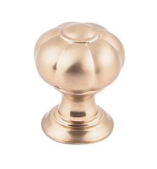 Top Knobs TK690HB Devon 1 1/4" Zinc Alloy Round Shaped Allington Cabinet Knob in Honey Bronze