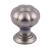 Top Knobs TK690AG Devon 1 1/4" Zinc Alloy Round Shaped Allington Cabinet Knob in Ash Gray