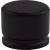 Top Knobs TK61BLK Sanctuary 1 3/8" Zinc Alloy Oval Shaped Cabinet Knob in Flat Black