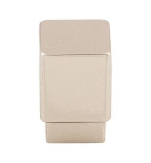 Top Knobs TK31PN Sanctuary 3/4" Zinc Alloy Square Shaped Tapered Cabinet Knob in Polished Nickel