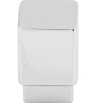 Top Knobs TK31PC Sanctuary 3/4" Zinc Alloy Square Shaped Tapered Cabinet Knob in Polished Chrome