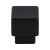 Top Knobs TK32BLK Sanctuary 1" Zinc Alloy Square Shaped Tapered Cabinet Knob in Flat Black