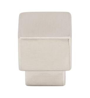 Top Knobs TK32SS Sanctuary 1" Zinc Alloy Square Shaped Tapered Cabinet Knob in Brushed Stainless Steel