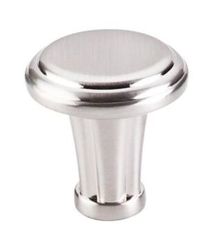 Top Knobs TK196BSN Luxor 1 1/4" Zinc Alloy Cone Shaped Cabinet Knob in Brushed Satin Nickel