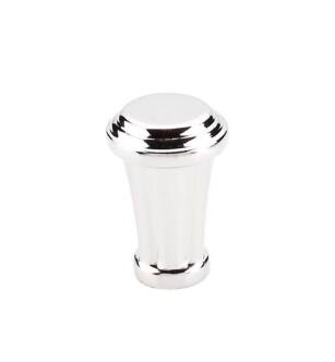 Top Knobs TK195PN Luxor 7/8" Zinc Alloy Cone Shaped Cabinet Knob in Polished Nickel