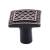 Top Knobs TK174TB Trevi 1 1/4" Zinc Alloy Square Shaped Cabinet Knob in Tuscan Bronze