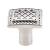 Top Knobs TK174PN Trevi 1 1/4" Zinc Alloy Square Shaped Cabinet Knob in Polished Nickel