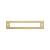 Top Knobs TK925HB Lynwood 5 5/8" Zinc Alloy Hollin Cabinet Pull Backplate in Honey Bronze