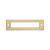 Top Knobs TK924HB Lynwood 4 1/4" Zinc Alloy Hollin Cabinet Pull Backplate in Honey Bronze