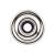 Top Knobs TK890PN Devon 1 3/8" Zinc Alloy Brixton Cabinet Knob Backplate in Polished Nickel