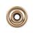 Top Knobs TK890HB Devon 1 3/8" Zinc Alloy Brixton Cabinet Knob Backplate in Honey Bronze