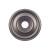 Top Knobs TK890AG Devon 1 3/8" Zinc Alloy Brixton Cabinet Knob Backplate in Ash Gray